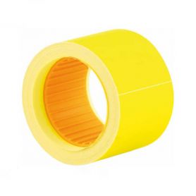 Цінник 26x16 прямий 375шт 6 м жовтий Цінник 26x16 прямий 375шт 6 м жовтий