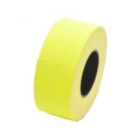 Етикет стрічка 26х16 1000шт пряма жовта СПІТЧ Етикет стрічка 26х16 1000шт пряма жовта СПІТЧ