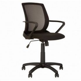 Стул FLY GTP С-14, OH/3 сетка спинка, чорный с подлокотниками Стул FLY GTP С-14, OH/3 сетка спинка, чорный с подлокотниками