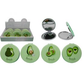 Зеркальце круглое компактное Авокадо