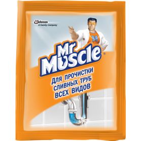Средство для чистки труб Мистер Мускул 70г Средство для чистки труб Мистер Мускул 70г