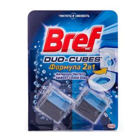 Средство для унитазу Bref кубики 2шт*50гр Средство для унитазу Bref кубики 2шт*50гр