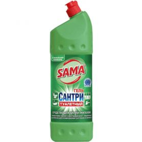 Средство для сантехники и унитаза Сантри Sama 1000 мл Средство для сантехники и унитаза Сантри Sama 1000 мл