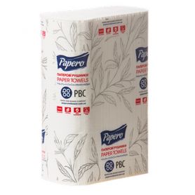 Полотенце бумажное Львов ZZ-ст. 2-х слойное, отбеленная макулатура (160шт) Полотенце бумажное Львов ZZ-ст. 2-х слойное, отбеленная макулатура (160шт)