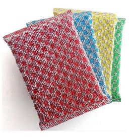 Губка-ершик для посуды с антипригарным покрытием 13х9х1,5см, 1шт/паков Губка-ершик для посуды с антипригарным покрытием 13х9х1,5см, 1шт/паков