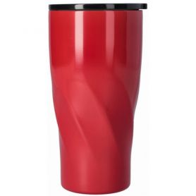 Термокружка металева 590мл красная AROMA Optima