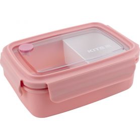 Ланчбокс 18.7x13.8x6.9 см 800мл розовый Kite Ланчбокс 18.7x13.8x6.9 см 800мл розовый Kite