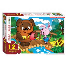 Пазл Енергія Плюс 12ел. Вінні Пух (32х42см) Пазл Енергія Плюс 12ел. Вінні Пух (32х42см)