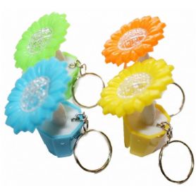 Брелок пластиковый Цветок 5,5см Брелок пластиковый Цветок 5,5см