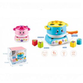 Іграшка Музична Кастрюлька-сортер зі світлом і звуком