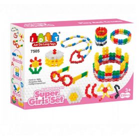 Конструктор Велосипедний люнцюг для дівчат, 235 дет