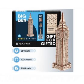 Конструктор Біг-Бен механічна дерев'яна 3D-модель