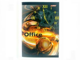 Тетрадь А-4 96л офс/лин мелованный картон+ВДлак Бр Тетрадь А-4 96л офс/лин мелованный картон+ВДлак Бр