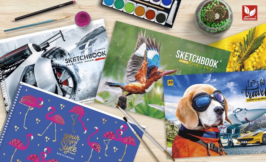 Альбомы ТМ Школярик и ТМ Star